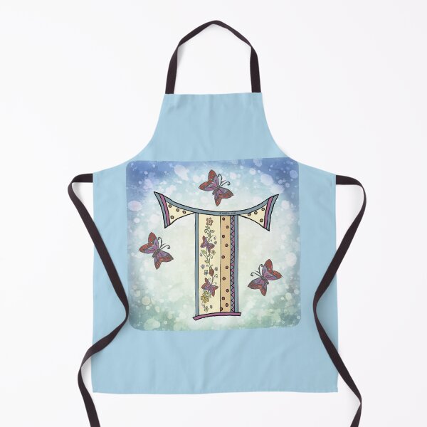 Item preview, Floral letter T Monogram designed and sold by artmuvz.