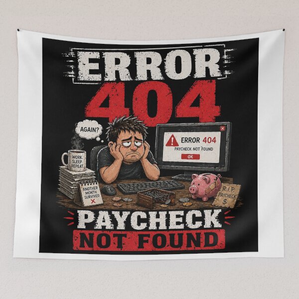 Item preview, Error 404 designed and sold by Pecata.