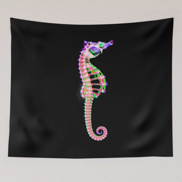 Item preview, Lined Seahorse  designed and sold by NoahwithFish.
