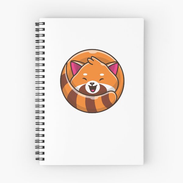 Item preview, Cute Sleeping Red Panda Circle Kawaii designed and sold by shalbmv.