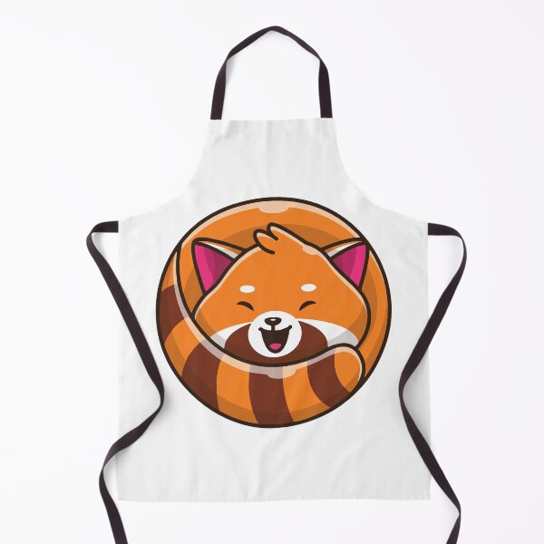 Item preview, Cute Sleeping Red Panda Circle Kawaii designed and sold by shalbmv.