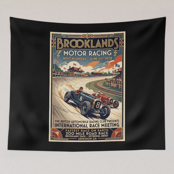 Item preview, Autoracing at Brooklands Motor Racing 1928 designed and sold by Theodor Decker.