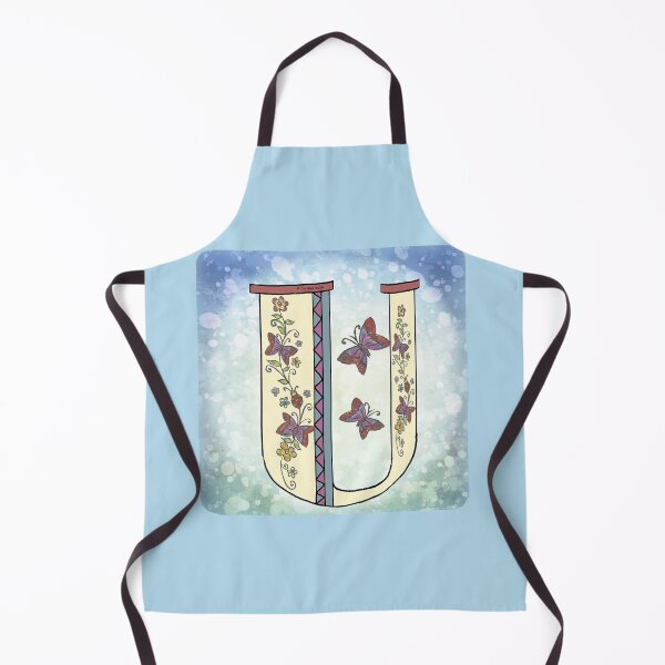 Item preview, Floral letter U Monogram designed and sold by artmuvz.