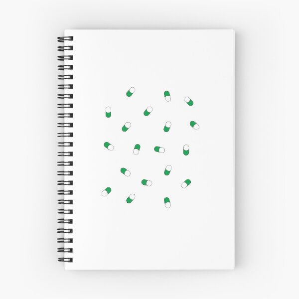 Item preview, Green pills pattern for positive pharmacist white designed and sold by FlowaDesign.