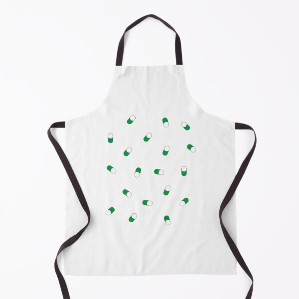 Item preview, Green pills pattern for positive pharmacist white designed and sold by FlowaDesign.