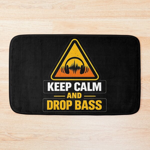 Item preview, Keep Calm & Drop Bass designed and sold by  ZenRave Designs.