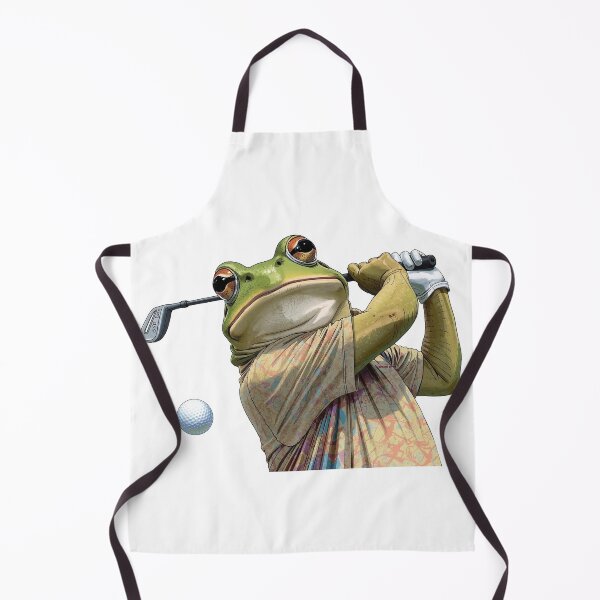 Item preview, Golf Champion Frog – Cute Kawaii Golf Master Illustration designed and sold by MarekoraStudio.