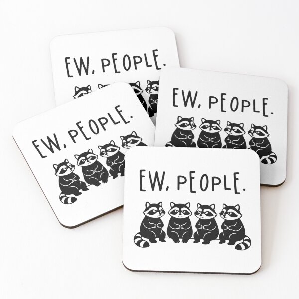 Item preview, Introvert Raccoons designed and sold by MadPig-Studio.