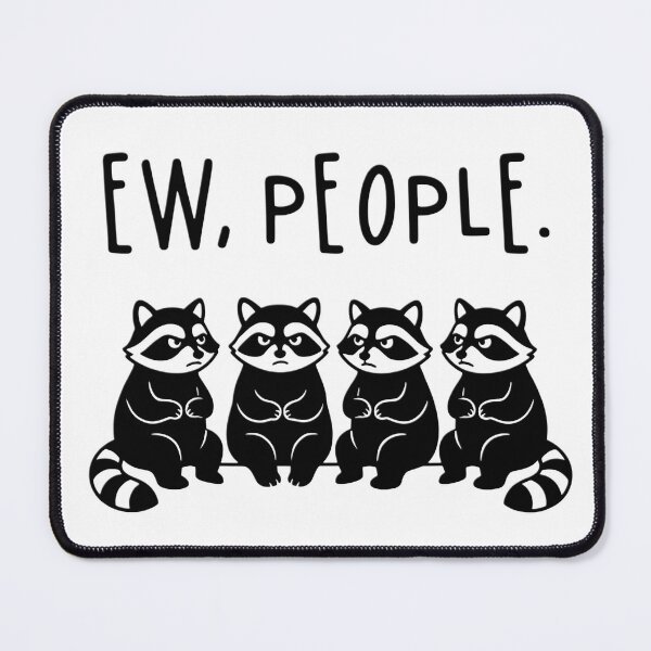 Item preview, Introvert Raccoons designed and sold by MadPig-Studio.