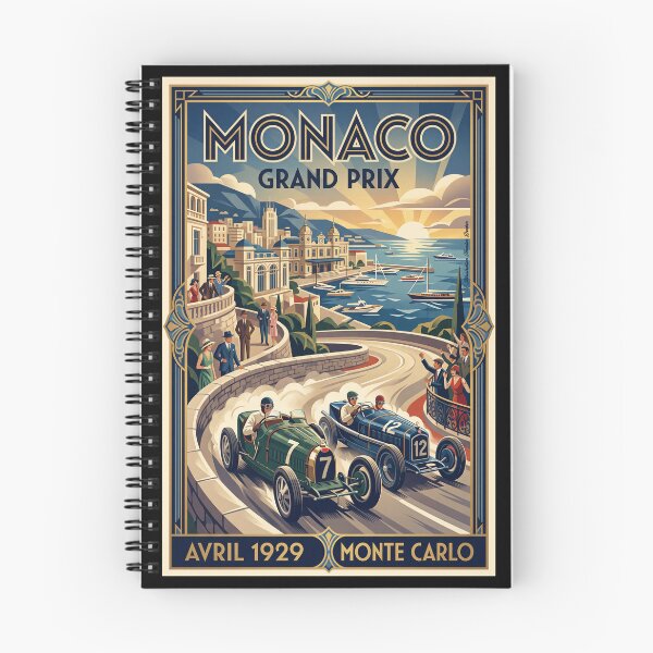 Item preview, Autoracing in Monaco Grand Prix 1929 designed and sold by Theodor Decker.