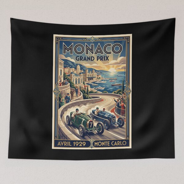 Item preview, Autoracing in Monaco Grand Prix 1929 designed and sold by Theodor Decker.