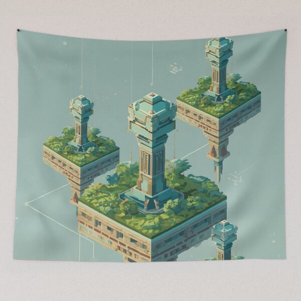 Item preview, The Garden Gateway designed and sold by AbstractAnom.
