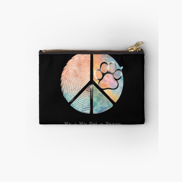 Item preview, Me And My Pet Equals Peace Shirt – Emotional Support Pet Lover Gift – Calm Aesthetic Design designed and sold by Safe Haven Pets.