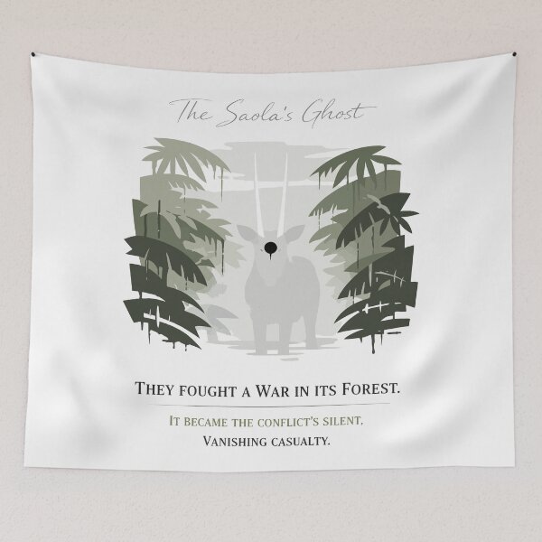 Item preview, Saola Ghost Silent Forest Casualty Concept designed and sold by WildlifeInc.