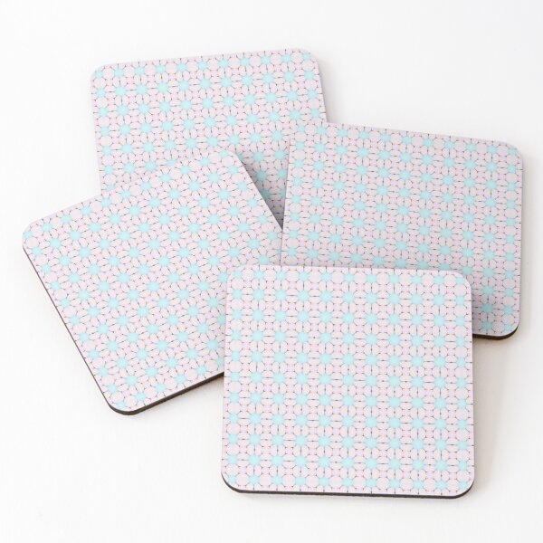 Item preview, Soft Abstract Geometric Grid Pastel Seamless Pattern designed and sold by MegaNovaArt.