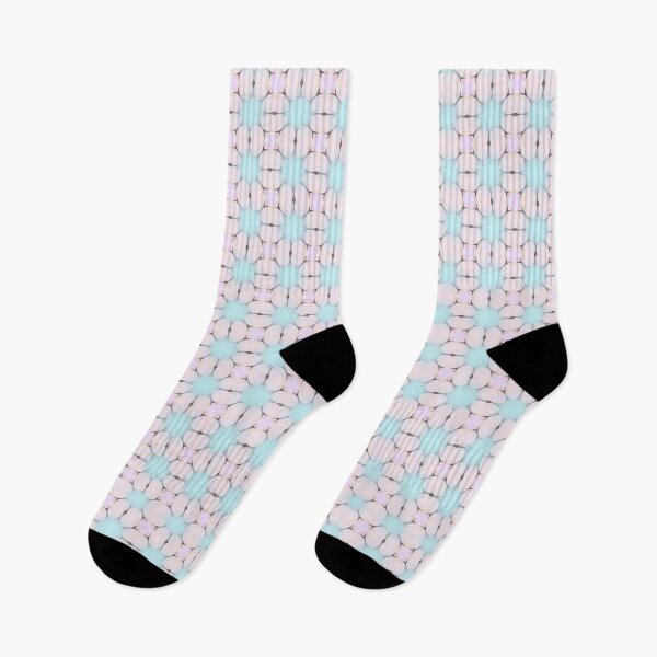 Item preview, Soft Abstract Geometric Grid Pastel Seamless Pattern designed and sold by MegaNovaArt.