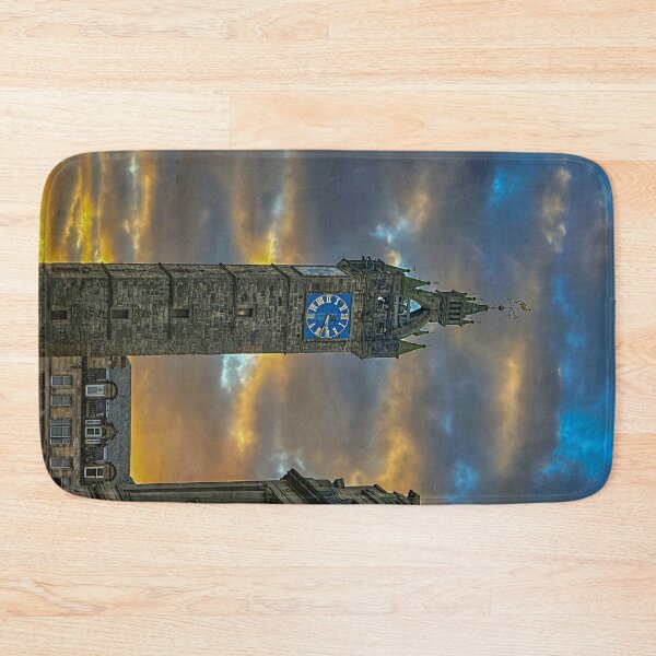 Item preview, Evening View of the Tollbooth Steeple at Trongate, Glasgow designed and sold by Trevor and Photos.
