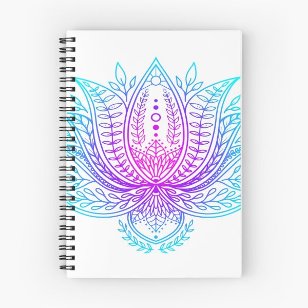 Artikelvorschau, Botanischer Lotus - Vaporwave Palette entworfen und verkauft von halconiandesign.