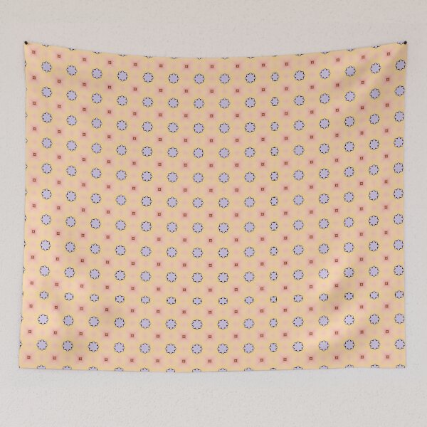 Item preview, Warm Geometric Star Pattern Soft Gradient Seamless designed and sold by MegaNovaArt.
