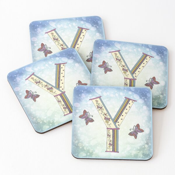Item preview, Floral letter Y Monogram designed and sold by artmuvz.