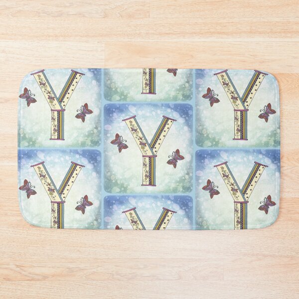 Item preview, Floral letter Y Monogram designed and sold by artmuvz.