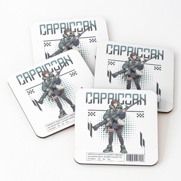 Artikelvorschau, Steinbock-Anime-Cyberpunk-Streetwear-Charakterdesign entworfen und verkauft von ShopStellar.