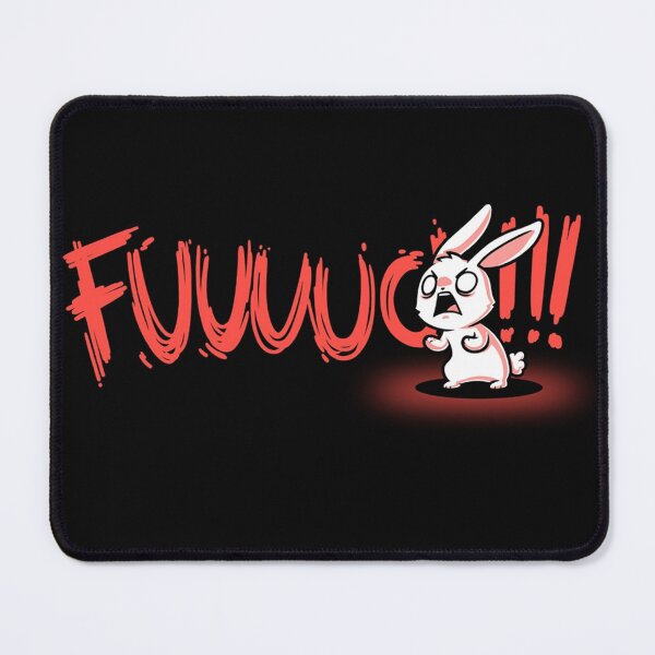 Item preview, Angry Screaming Bunny Meme - Funny Relatable Rabbit Art designed and sold by JossDesign15.