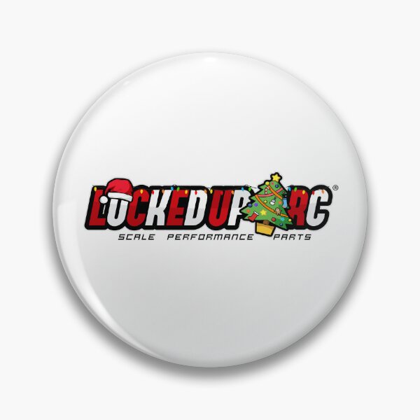 Item preview, Locked Up RC Xmas Logo - Black designed and sold by Locked Up RC.