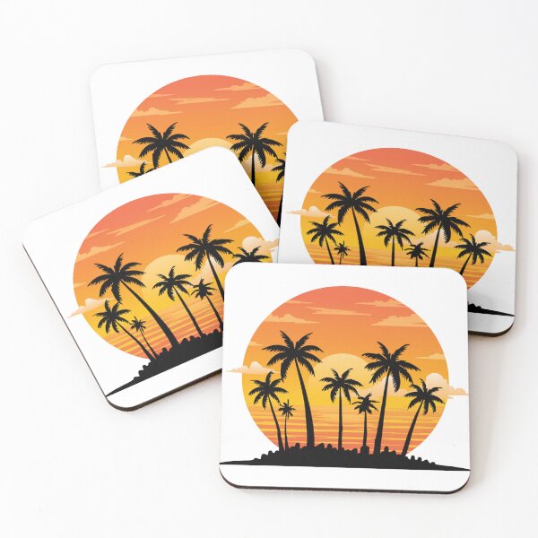 Item preview, Tropical Sunset designed and sold by SmallDart Creations.