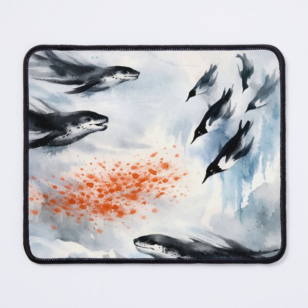 Item preview, Glacial Currents with Antarctic Ocean Life designed and sold by WildlifeInc.