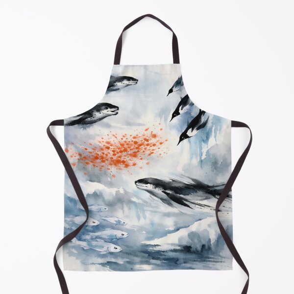 Item preview, Glacial Currents with Antarctic Ocean Life designed and sold by WildlifeInc.