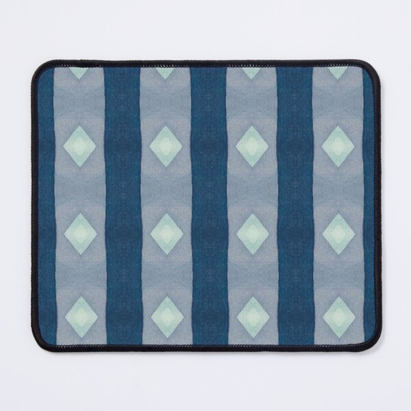 Item preview, Watercolor Style Vertical Diamond and Stripe Pattern designed and sold by Vileprint.