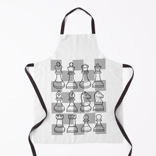 Item preview, Chess Player Set Pieces Board Checkerboard Graphic designed and sold by GrandeDuc.