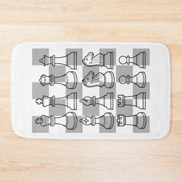 Item preview, Chess Player Set Pieces Board Checkerboard Graphic designed and sold by GrandeDuc.