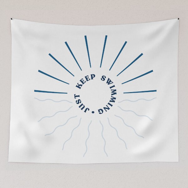 Item preview, Just Keep Swimming designed and sold by secondcityshore.