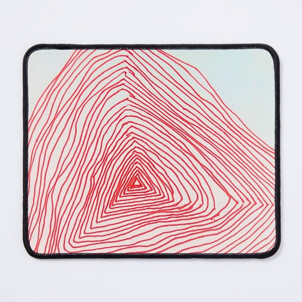 Item preview, Red traingle pattern designed and sold by sonamkumari333.