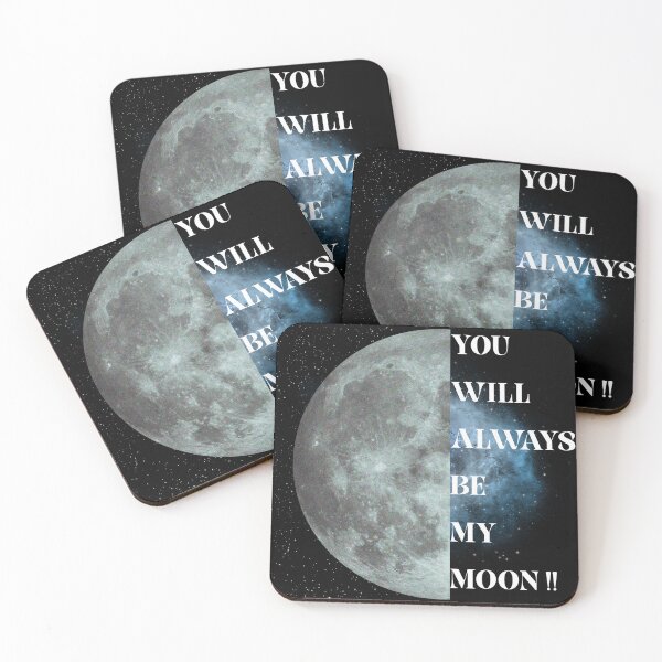 Item preview, You Will Always Be My Moon – Romantic Aesthetic Moon Love Design designed and sold by Lillies-2003.