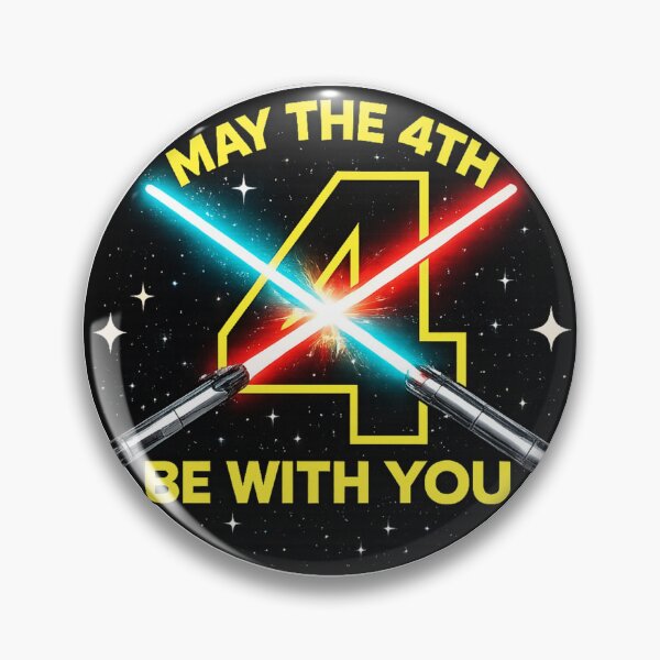 Item preview, May the FOURTH be with you Sticker designed and sold by Bigeasy22441.