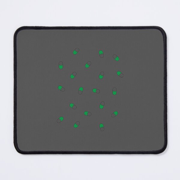 Item preview, Green pills pattern for positive pharmacist grey designed and sold by FlowaDesign.