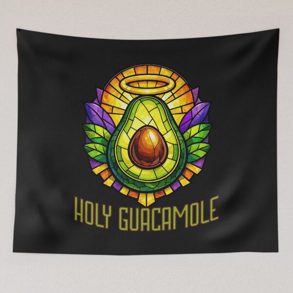 Item preview, Holy Guacamole Stained Avocado Lover designed and sold by Tsugraf Designs.