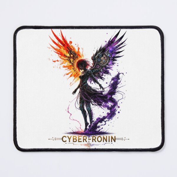 Item preview, Cyber-Ronin - Fallen Angel of the Neon City designed and sold by KireaDesigns.