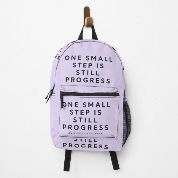 Item preview, One Small Step Is Still Progress Motivational Quote: Be Kind To Your Pace designed and sold by goodcrystals.