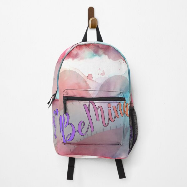 Item preview, Be Mine | Romantic Watercolor Typography Heart Design designed and sold by Angellacelin.