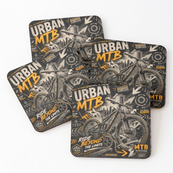 Item preview, Urban MTB Grunge – Ride Beyond Limits designed and sold by Fextreme.