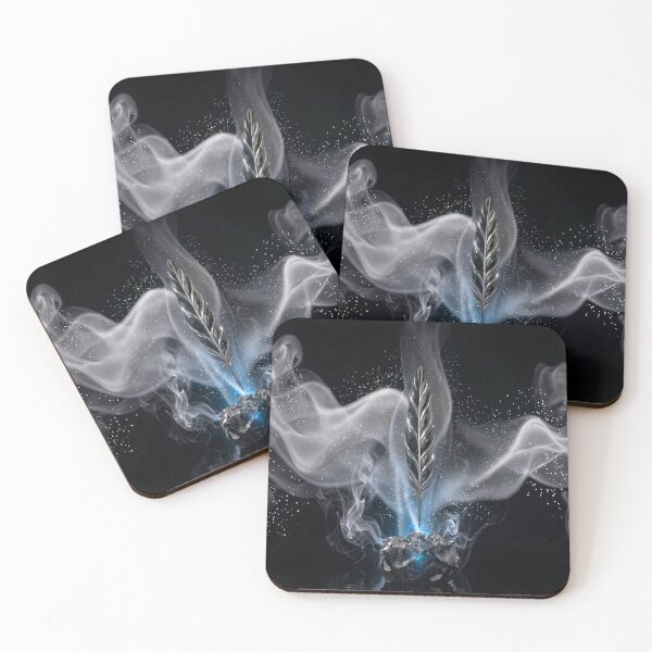 Item preview, Midnight Silver Obsidian – Ethereal Smoke Energy Art designed and sold by Nafas Wing.