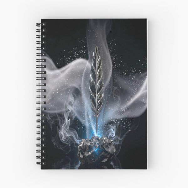 Item preview, Midnight Silver Obsidian – Ethereal Smoke Energy Art designed and sold by Nafas Wing.