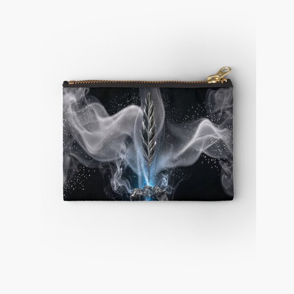 Item preview, Midnight Silver Obsidian – Ethereal Smoke Energy Art designed and sold by Nafas Wing.