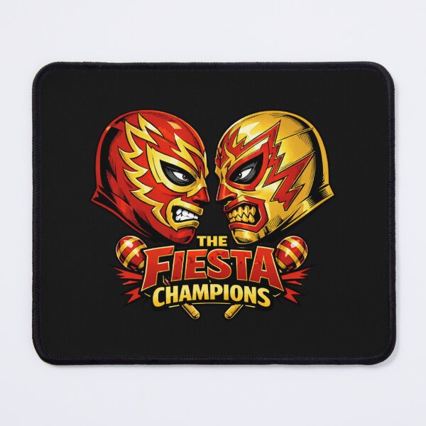 Item preview, Lucha Libre Fiesta Champions Wrestling Mask designed and sold by Tsugraf Designs.