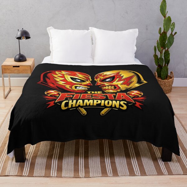 Item preview, Lucha Libre Fiesta Champions Wrestling Mask designed and sold by Tsugraf Designs.