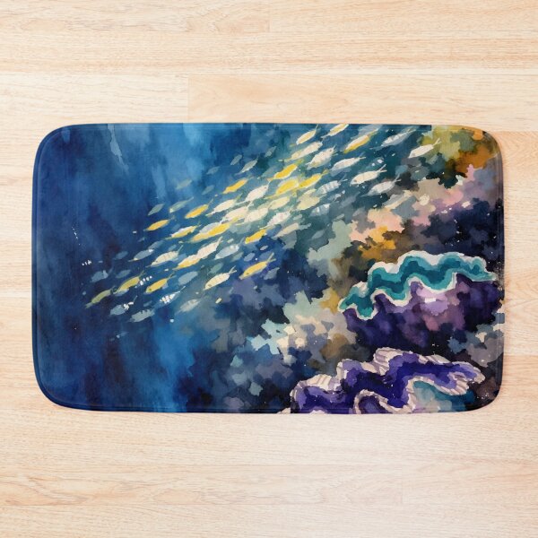 Item preview, Descending Reef Depths with Layered Ocean Life designed and sold by WildlifeInc.